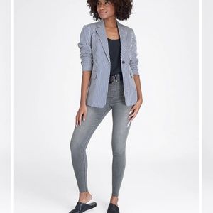 Spanx gray jeans